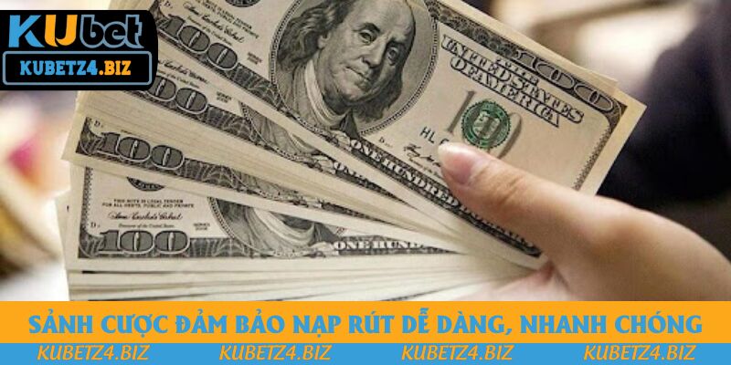 Sảnh cược đảm bảo nạp rút dễ dàng, nhanh chóng Sảnh cược đảm bảo nạp rút dễ dàng, nhanh chóng